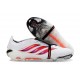 Bota adidas Predator 26 Elite Tongue FG Blanco Rojo Negro