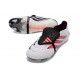 Bota adidas Predator 26 Elite Tongue FG Blanco Rojo Negro