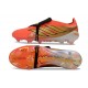 Bota adidas Predator 26 Elite Tongue FG Naranja Dorado Negro