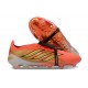 Bota adidas Predator 26 Elite Tongue FG Naranja Dorado Negro