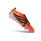 Bota adidas Predator 26 Elite Tongue FG Naranja Dorado Negro