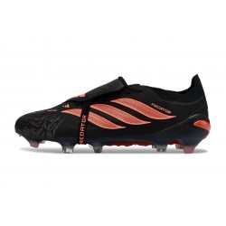 Zapatillas de Fútbol adidas Predator Elite FT FG Negro Naranja