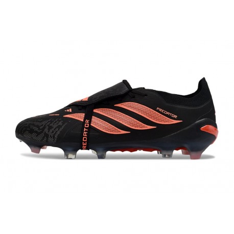 Zapatillas de Fútbol adidas Predator Elite FT FG Negro Naranja