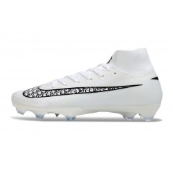 Bota de Fútbol Nike Mercurial Superfly 10 Elite FG Blanco Negro