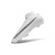 Bota de Fútbol Nike Mercurial Superfly 10 Elite FG Blanco Negro