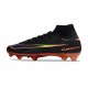 Bota de Fútbol Nike Mercurial Superfly 10 Elite FG Negro Naranja