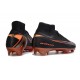 Bota de Fútbol Nike Mercurial Superfly 10 Elite FG Negro Naranja