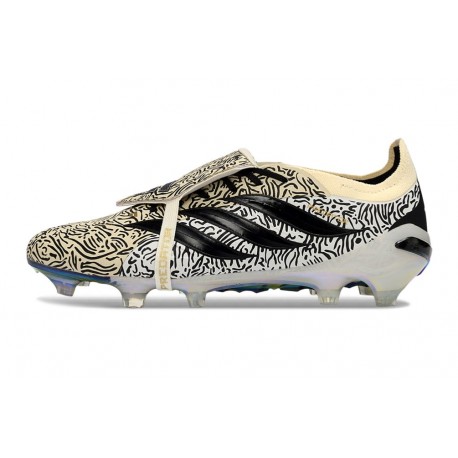 Zapatillas de Fútbol adidas Predator Elite FT FG Beis Negro