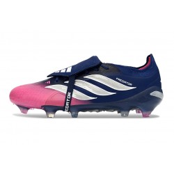 Zapatillas de Fútbol adidas Predator Elite FT FG Azul Rosa Plateado