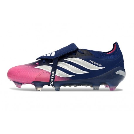 Zapatillas de Fútbol adidas Predator Elite FT FG Azul Rosa Plateado