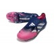 Zapatillas de Fútbol adidas Predator Elite FT FG Azul Rosa Plateado