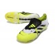 Zapatillas de Fútbol adidas Predator Elite FT FG Blanco Negro Amarillo