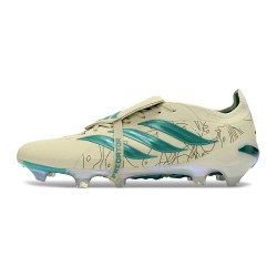 Zapatillas de Fútbol adidas Predator Elite FT FG Beis Verde