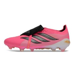 Zapatillas de Fútbol adidas Predator Elite FT FG Rosa Negro