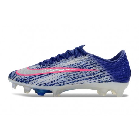 Botas de Fútbol Nike Mercurial Vapor 17 Elite FG Azul Plateado
