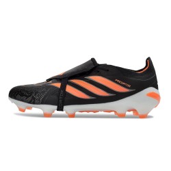 Zapatos adidas Predator 26 Elite Foldover Tongue FG Negro Naranja