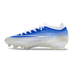 Zapatos Nike Air Zoom Mercurial Vapor XVII Elite FG Azul Blanco