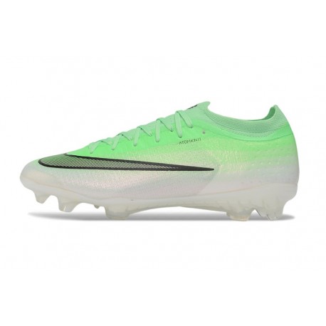Zapatos Nike Air Zoom Mercurial Vapor XVII Elite FG Verde Negro