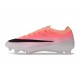 Zapatos Nike Air Zoom Mercurial Vapor XVII Elite FG Rosa Negro