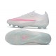 Zapatos Nike Air Zoom Mercurial Vapor XVII Elite FG Blanco Rosa