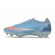 Zapatos Nike Air Zoom Mercurial Vapor XVII Elite FG Cian Naranja