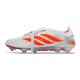 Zapatos adidas Predator 26 Elite Foldover Tongue FG Blanco Rojo