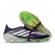 Zapatos adidas Predator 26 Elite Foldover Tongue FG Negro Blanco