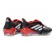 Zapatos adidas Predator 26 Elite Foldover Tongue FG Negro Blanco Rojo