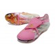 Zapatos adidas Predator 26 Elite Foldover Tongue FG Rosa Plateada Blanco