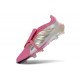 Zapatos adidas Predator 26 Elite Foldover Tongue FG Rosa Plateada Blanco
