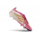 Zapatos adidas Predator 26 Elite Foldover Tongue FG Rosa Plateada Blanco