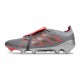 Zapatos adidas Predator 26 Elite Foldover Tongue FG Gris Rojo