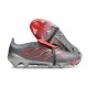 Zapatos adidas Predator 26 Elite Foldover Tongue FG Gris Rojo