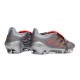 Zapatos adidas Predator 26 Elite Foldover Tongue FG Gris Rojo