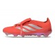 Zapatos adidas Predator 26 Elite Foldover Tongue FG Rojo Plateada
