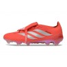 Zapatos adidas Predator 26 Elite Foldover Tongue FG Rojo Plateada