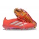 Zapatos adidas Predator 26 Elite Foldover Tongue FG Rojo Plateada