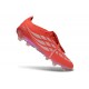 Zapatos adidas Predator 26 Elite Foldover Tongue FG Rojo Plateada