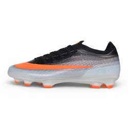 Zapatos de Fútbol Nike Mercurial Vapor XVII Elite FG Negro Blanco Naranja