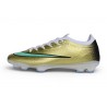 Zapatos de Fútbol Nike Mercurial Vapor XVII Elite FG Dorada Verde