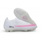 Zapatos de Fútbol Nike Mercurial Vapor XVII Elite FG CR7 Blanco Rosa