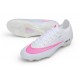 Zapatos de Fútbol Nike Mercurial Vapor XVII Elite FG CR7 Blanco Rosa