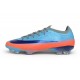 Zapatos de Fútbol Nike Mercurial Vapor XVII Elite FG Azul Naranja
