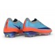 Zapatos de Fútbol Nike Mercurial Vapor XVII Elite FG Azul Naranja