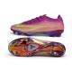 Zapatos de Fútbol Nike Mercurial Vapor XVII Elite FG Purpúreo Amarillo