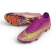 Zapatos de Fútbol Nike Mercurial Vapor XVII Elite FG Purpúreo Amarillo