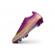 Zapatos de Fútbol Nike Mercurial Vapor XVII Elite FG Purpúreo Amarillo