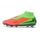 Botas Nike Phantom 6 DF Elite Fg Hot Punch Negro Verde Strike