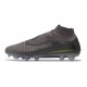 Botas y Zapatillas de Fútbol Nike Phantom 6 DF Elite Fg Gris Negro