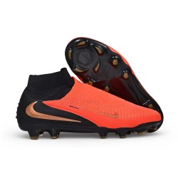 Botas de Fútbol Nike Phantom 6 DF Elite Fg Negro Verde ilusión